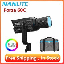 NANLITE Forza 60C RGB LAC LED Video Light Photography Fill Light 1800K-20000K