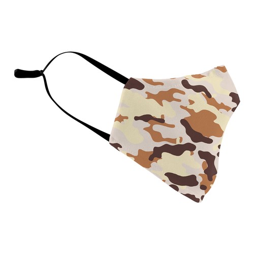 Adult Unisex Adjustable Resuable Camouflage Face Masks Protective 3D Facemasks - Picture 27 of 60