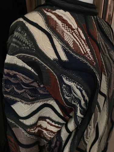 Coogi Vintage Sweater Australia Men's Medium Mercerized Authentic - Beautiful! - Picture 7 of 7