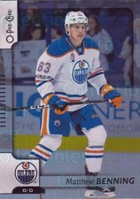 2017-18 O-Pee-Chee Rainbow Foil #192 Matthew Benning