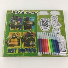 Teenage Mutant Ninja Turtles Best Brothers Activity Set Stickers Color 2016