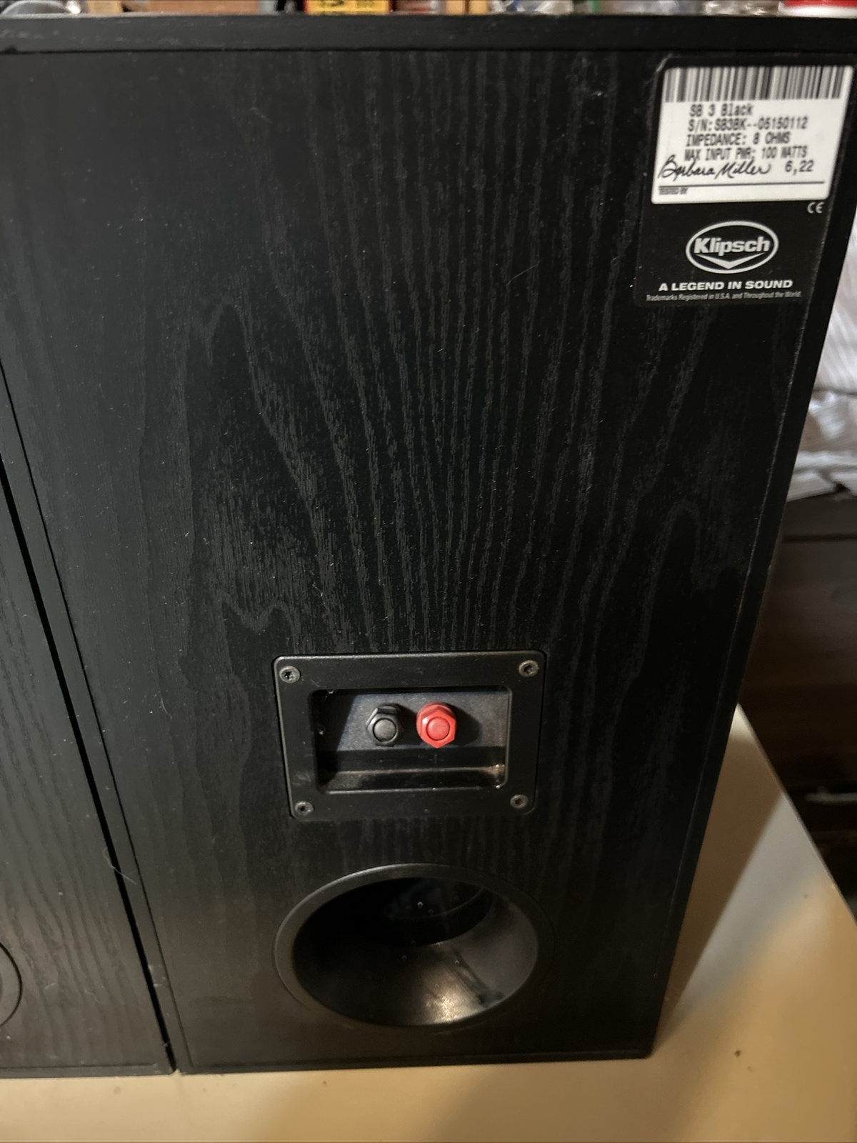 Klipsch Synergy SB3 Bookshelf Speakers Pair Ebony B stock eBay