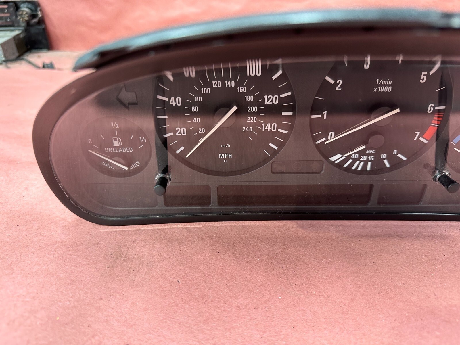 Instrument Cluster Speedometer Odometer BMW E39 530 530I 525I 528I OEM