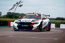 Adam Morgan - British Touring Cars - Signed 12x8 Photo Obtained in Person + COA