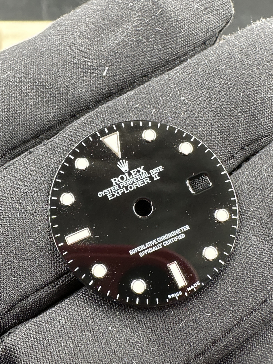 Rolex Explorer II Black Luminova 
