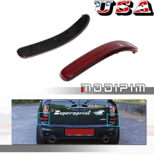 Red Reflectors Assembly For 08-14 Mini Cooper Clubman R55 Rear Bumper Tail Lamps