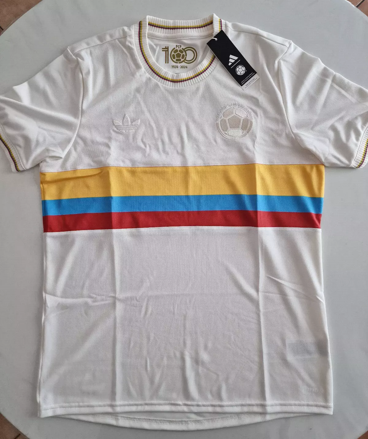 Camisa Adidas Jersey Colômbia Aniversário Comemorativa 100 Anos Edição Limitada - Foto 1 de 10