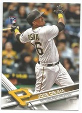 Jose Osuna Pittsburgh Pirates 2017 Topps Update Baseball Rookie Card