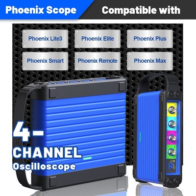 2025 TOPDON Premium 4CH Oscilloscope For Technicians Mechanics For Phoenix Tools