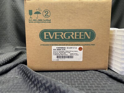 (50) Evergreen Scientific 96 PS Well Plate 0.32mL Round Bottom 333-8094-W1R