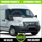 BLACK AXLE NUDGE A-BAR, BULL BAR GLOSS GUARD TO FIT FORD TRANSIT MK7 2007 - 2013