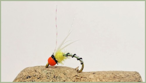 Hothead Buzzer/ Nymph Trout Fishing Flies, 24 Pack, Popular patterns, Size 10/12 - Picture 13 of 13