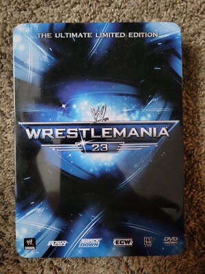 WWE Wrestlemania 23 Ultimate Limited Edition 3-Disc DVD 2007 WWF