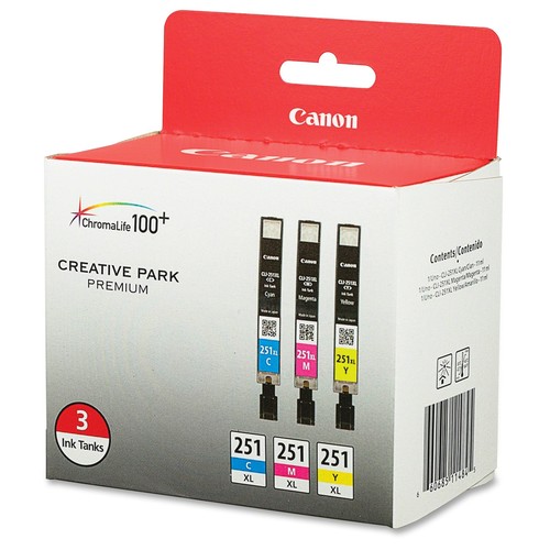 Canon 251 Xl Value Pack Ink Cartridge 