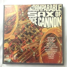 Incomparable Sax of Ace Cannon Stereo 4 Track 7" Reel Tape 3.75 ips HIX 52043