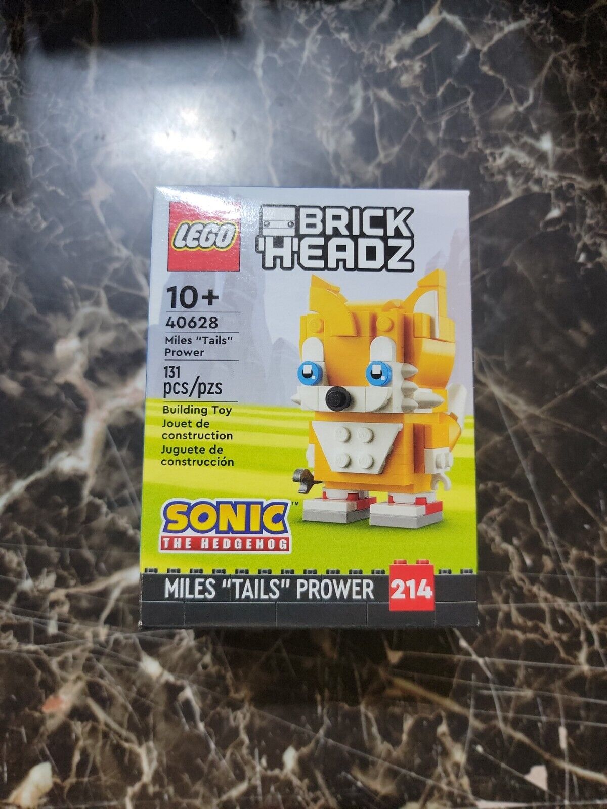 Lego Brick Headz Miles Tails Prower Sonic 40628 - 131 Pz