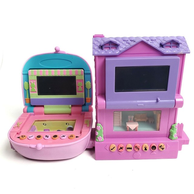 pixel girl house toy