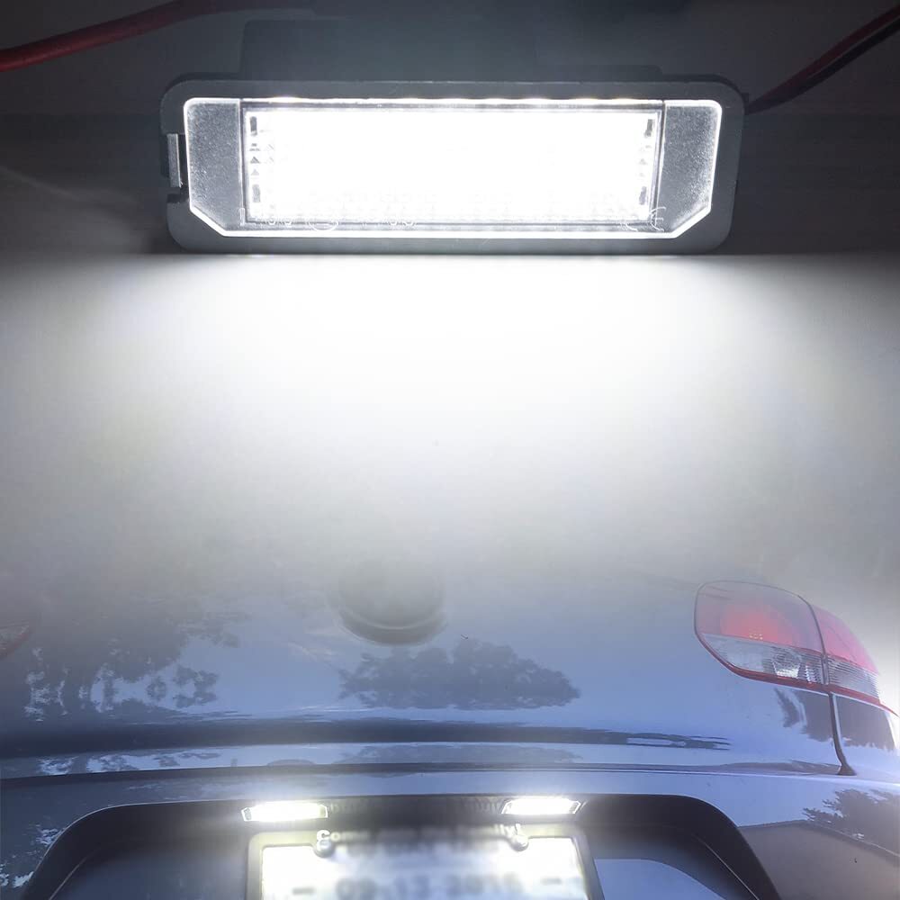 LED Number Plate Light For VW Golf GTI MK4 MK5 MK6 Passat Polo CC Eos