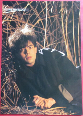 Ian McCulloch ECHO & THE BUNNYMEN 1985 CLIPPING JAPAN MAGAZINE RS 5M