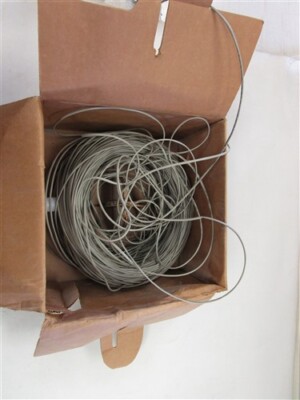 COMTRAN E106583 TYPE CMR WIRE 24 AWG GAUGE 2 PR CAT 3 COOPER 800 FEET