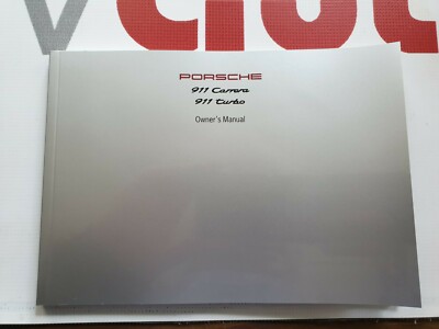 911 Owners Manual 1997 Porsche 993 Carrera Handbook Turbo Guide