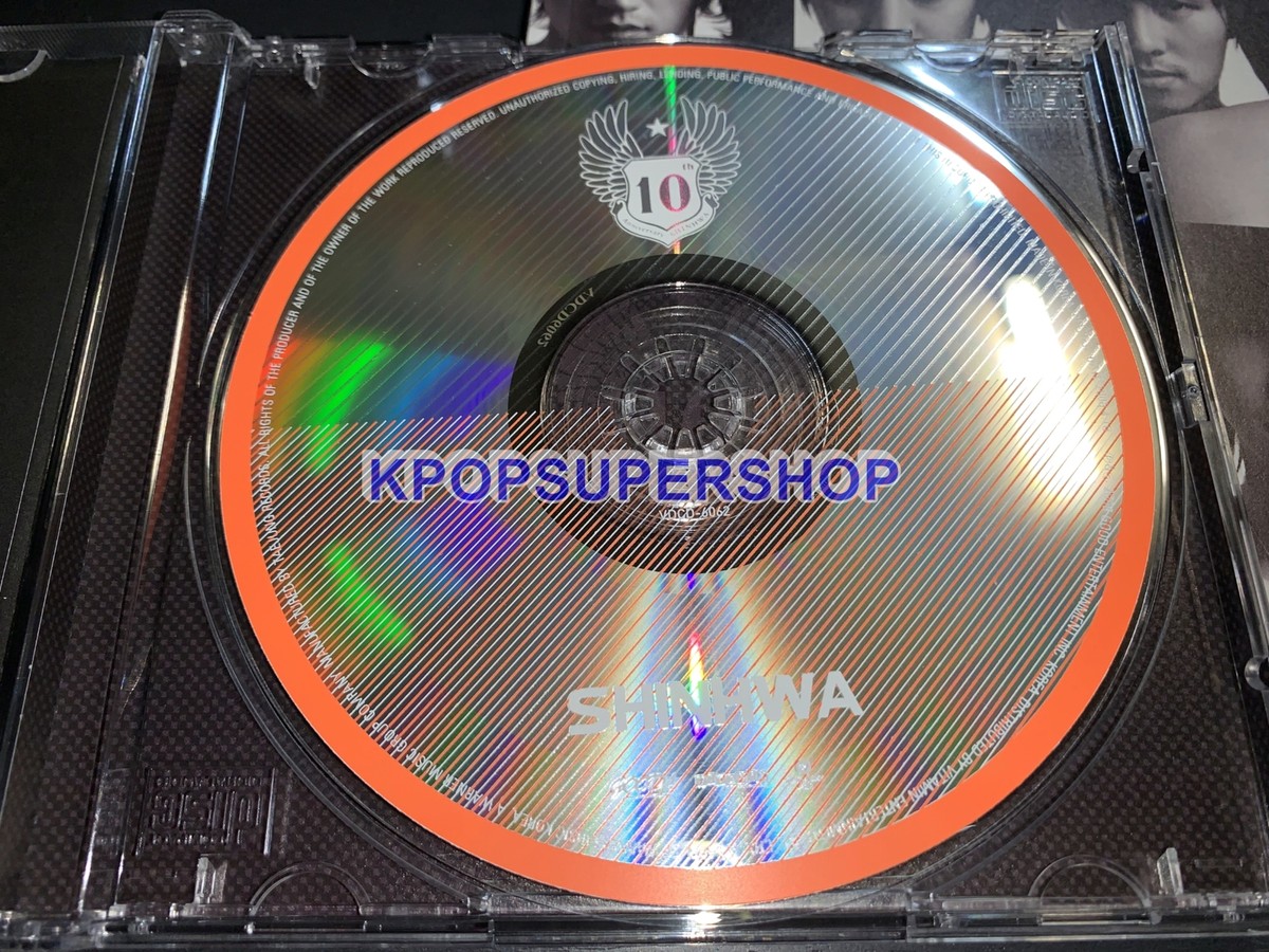 Shinhwa Vol. 9 CD Regular Edition Slipcase Photobook Great Rare