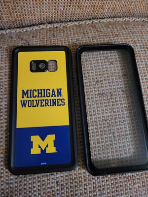 Skinit Michigan Wolverines Samsung Galaxy S8+ Plus Phone Case / Screen Protector