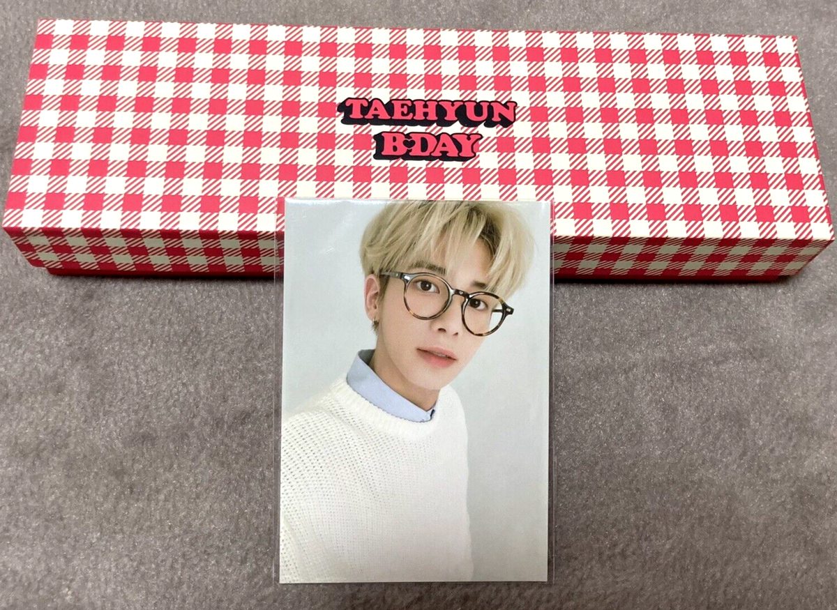 TXT テヒョン　バースデーブレスレット TXT Taehyun Birthday Party Bracelet w/Photocard TOMORROW X