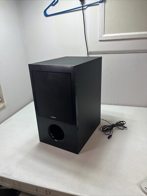 Sony Subwoofer Only SS-WS102, Impedance OHM In Black For Home Theater  System