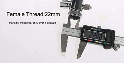 NUEVO Válvula desviadora de grifo para sistema de filtración de agua de hidrógeno alcalino hexagonal Foto 4 de 4