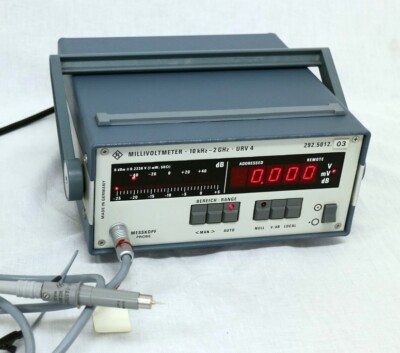 Rohde&Schwartz URV04 -03 100K-1GHz 700uV-10V Millivoltmeter