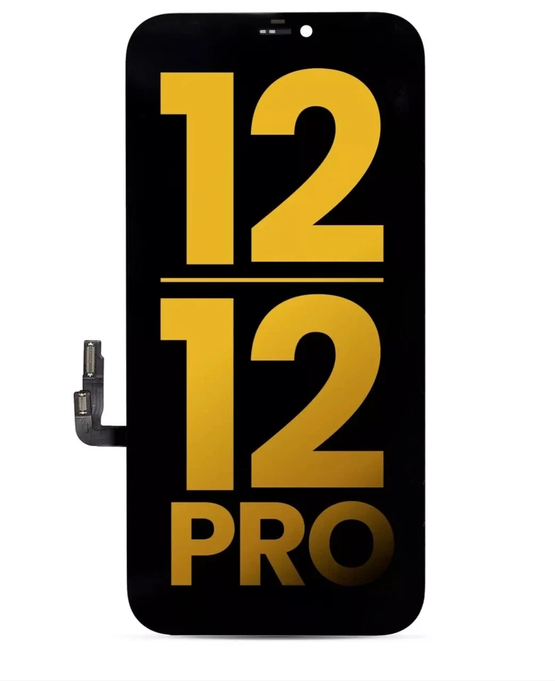 META MOBILE Display Für iPhone 12 / 12 Pro Retina 3D Touch Screen Ersatz LCD OLED Bildschrim