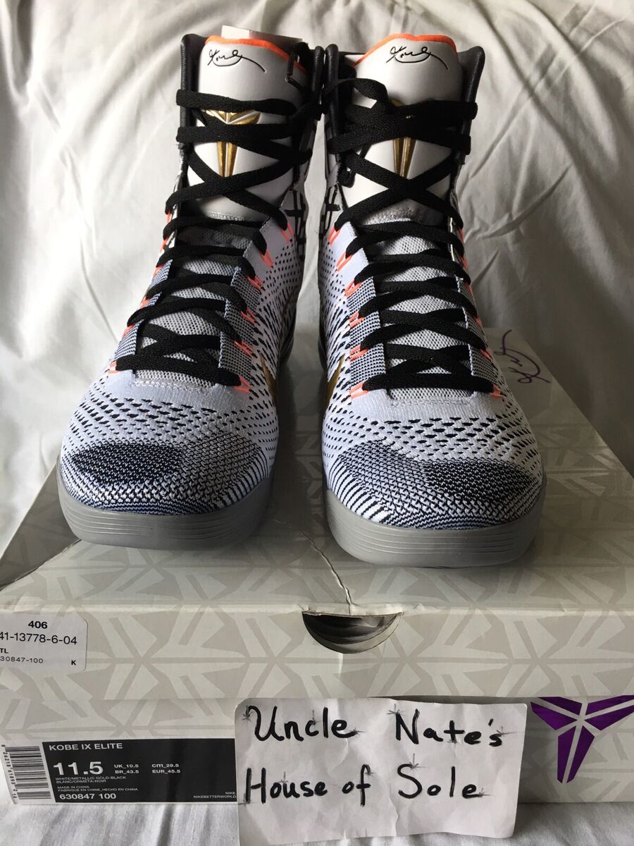Nike Kobe 9 Elite Gold 'Fundamentals' , Size 11.5, DS | eBay Nike Kobe 9 Elite Gold 'Fundamentals' , Size 11.5, DS | eBay