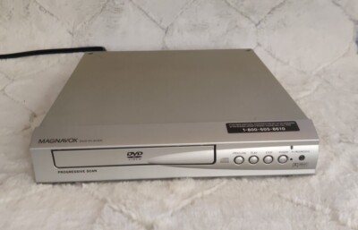 Magnavox MSD124 DVD Player Progressive Scan Tested & Works No Remote 