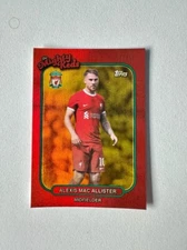 2023-24 Topps Soccer LFC set The Mighty Reds Alexis Mac Allister /50 #32