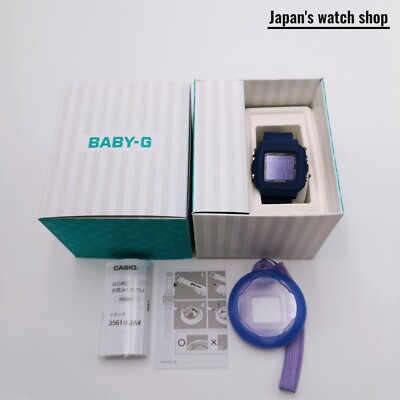 CASIO Baby-G +PLUS BGD-10K-2JR Navy Blue Women's Watch New in Box