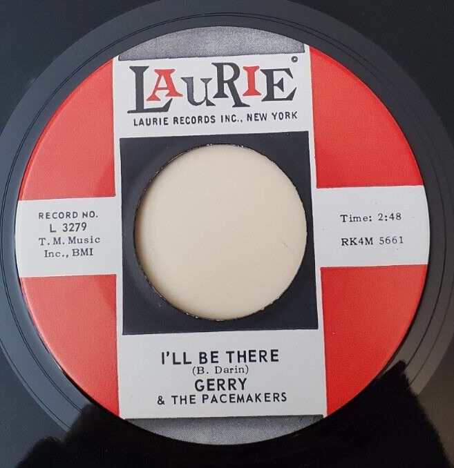 Gerry & the Pacemakers  I'LL BE THERE (ROCK N ROLL 45) #3279 PLAYS VG++ NO NOISE