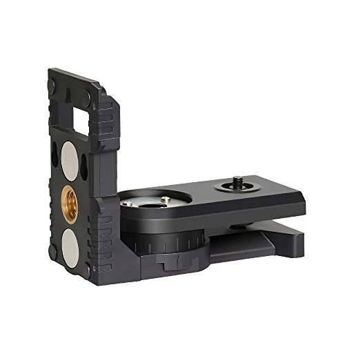 Laser Level L-shape Laser Level Adapter -  Magnetic Pivoting Base for Wall &