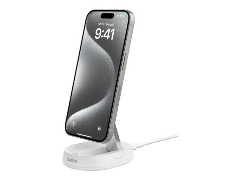 Belkin Support de charge magn?que Qi2 Accessori audio WIA008BTWH