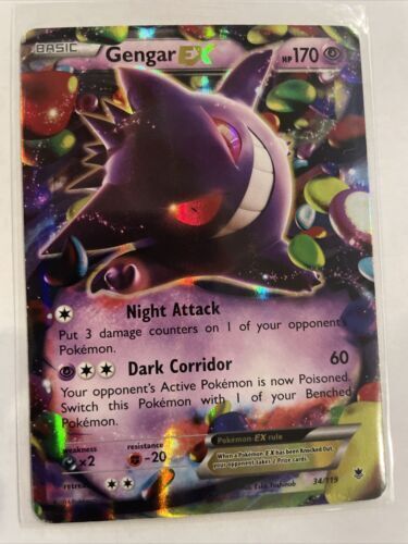 Pyroar 12/119 Phantom Forces Cosmos Holo Rare Light Play Pokemon DNA GAMES