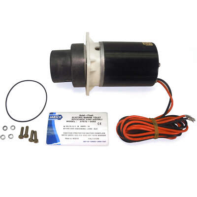 Jabsco 37072-0092 Motor Pump 12V Quiet Flush & Designer Series Electric Toilets