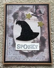 Bewitching DSP paper halloween spooky card kit of 6 made with Stampin' Up!