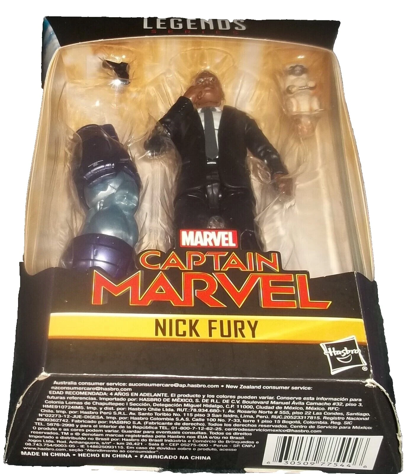 Nick Fury Marvel figuras de acción y accesorios