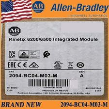 New Allen-Bradley 2094-BC04-M03-M /A Kinetix 6200/6500 Integrated Axis Module