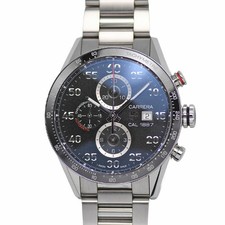 TAG Heuer Carrera Caliber 1887 Chronograph Men's Black CAR2A10.BA0799 Used 1
