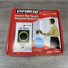 Seco-Larm Enforcer No Touch Request-to-Exit Sensor (SD-927PKC-NEQ) English