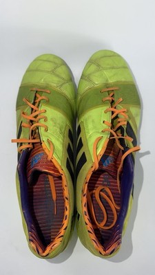 Adidas Nitrocharge 1.0 FG Soccer Cleats Volt Orange Black Men s US 12 F32770