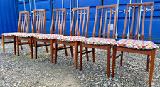 Vintage Retro Mid Century 6 Dining Chairs MCM 1960 1970 Fast FREE UK Delivery 🚚