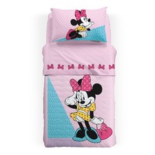 Copriletto trapuntato UNA PIAZZA CALEFFI della linea Disney, articolo MINNIE PIN