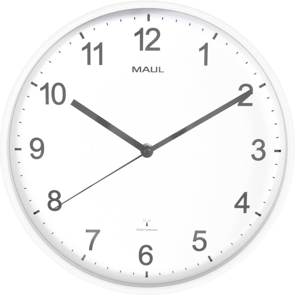 Horloge murale Maul radiopilotée automatique pour le bureau ou salon